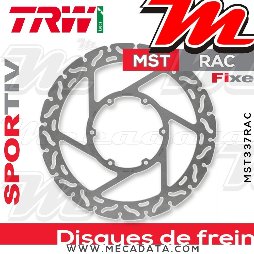 Disque de frein Avant ~ Husqvarna TR 650 Strada, Terra 2012+ ~ TRW Lucas MST 337 RAC