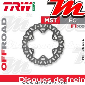 Disque de frein Arrière ~ Husaberg FC 600 CR (YU7FC...) 2000+ ~ TRW Lucas MST 266 EC