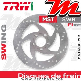 Disque de frein Avant droite ~ Harley Davidson XL 883 R Roadster (XL2) 2010-2013 ~ TRW Lucas MST 500 SWR