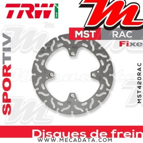 Disque de frein Arrière ~ Ducati 796 Monster ABS (M5) 2011+ ~ TRW Lucas MST 420 RAC