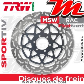 Disque de frein Avant ~ BMW S 1000 XR ABS (2X10) 2017+ ~ TRW Lucas MSW 288 RAC