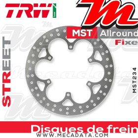 Disque de frein Avant ~ Yamaha YBR 250 (RG02) 2007-2011 ~ TRW Lucas MST 234
