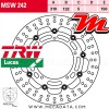 Disque de frein Avant ~ Yamaha FZ8 800 N (RN25) 2010+ ~ TRW Lucas MSW 242