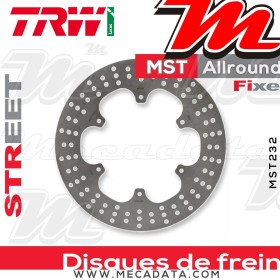 Disque de frein Avant ~ Yamaha XT 600 H, N (2KF/2NF) 1987-1990 ~ TRW Lucas MST 232