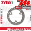 Disque de frein Arrière ~ Yamaha YP 125 X-Max ABS (SE54) 2010+ ~ TRW Lucas MST 276