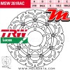 Disque de frein Avant ~ Triumph 675 Daytona, Daytona R (H67) 2012 ~ TRW Lucas MSW 261 RAC