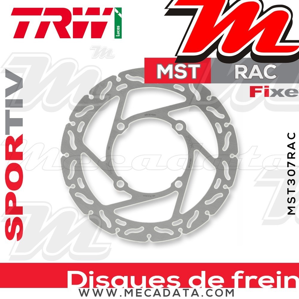 Disque de frein Avant ~ Suzuki RM-Z 250 (RL51C) 2004-2006 ~ TRW Lucas MST 307 RAC