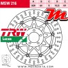Disque de frein Avant ~ Suzuki VZ 1600 M 1600 Intruder (VNT60B) 2004 ~ TRW Lucas MSW 216