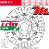 Disque de frein Avant ~ Suzuki GSXR 1100 (GV73C) 1989-1992 ~ TRW Lucas MSW 217