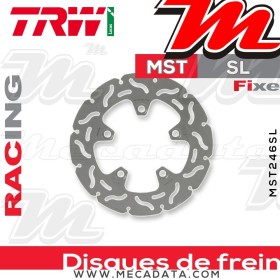 Disque de frein Arrière ~ Suzuki SV 1000 , S (WVBX) 2003-2008 ~ TRW Lucas MST 246 SL