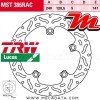 Disque de frein Arrière ~ Suzuki GSF 650 A, SA, Bandit ABS (WVB5) 2006 ~ TRW Lucas MST 386 RAC