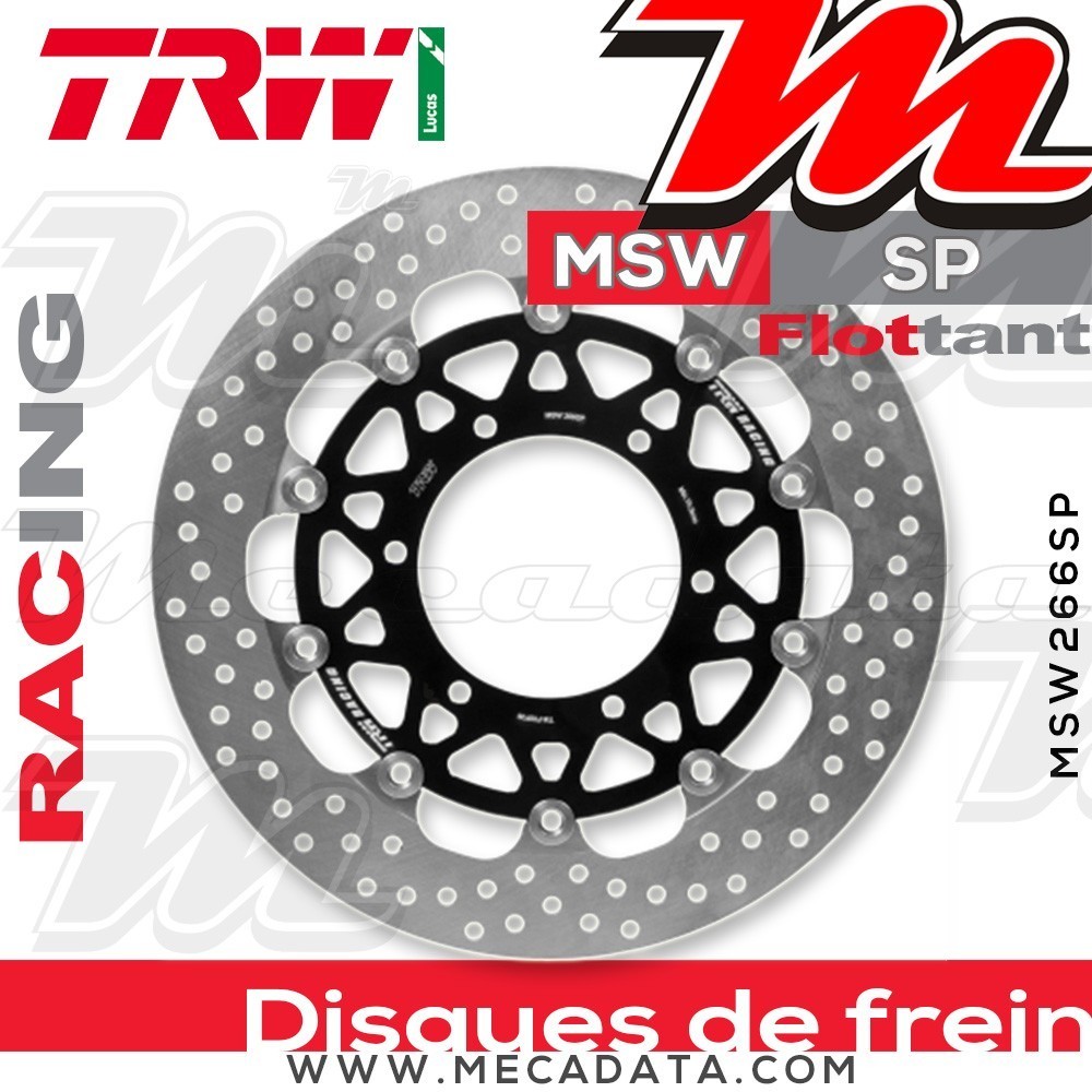 Disque de frein Avant ~ Suzuki GSXR 600 (C3) 2011+ ~ TRW Lucas MSW 266 SP