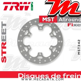 Disque de frein Arrière ~ Suzuki RM 125 (RF13A) 1999-2005 ~ TRW Lucas MST 342