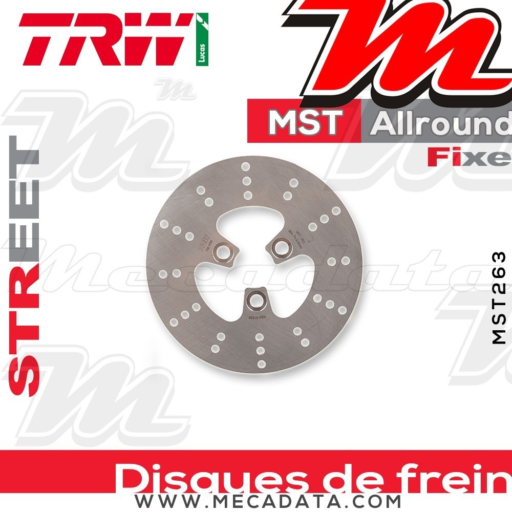 Disque de frein Avant ~ Suzuki UF 50 Estilete (WVBA) 2000-2001 ~ TRW Lucas MST 263