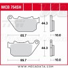 Plaquettes de frein Arrière ~ Harley-Davidson XL 883 L Low XL2 2006-2010 ~ TRW Lucas MCB 754 SH