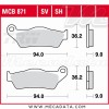 Plaquettes de frein Avant ~ Harley-Davidson XG 700 Street 2014-2015 ~ TRW Lucas MCB 871