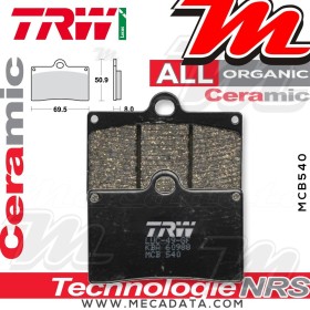 Plaquettes de frein Avant ~ Gas Gas SM 400 fse 2002+ ~ TRW Lucas MCB 540