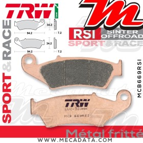 Plaquettes de frein Avant ~ Gas Gas EC 250 2010+ ~ TRW Lucas MCB 669 RSI