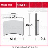 Plaquettes de frein Arrière ~ Derbi 250 Rambla i RA 2008-2009 ~ TRW Lucas MCB 710 SRM