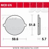 Plaquettes de frein Avant ~ Cagiva 200 Roadster 1995-1998 ~ TRW Lucas MCB 676