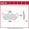 Plaquettes de frein Avant ~ Cagiva K 7 125 1991+ ~ TRW Lucas MCB 618