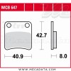 Plaquettes de frein Avant ~ Cagiva 50 City 4P 1992+ ~ TRW Lucas MCB 647