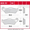 Plaquettes de frein Arrière ~ BMW R 1200 R R1ST 2006-2012 ~ TRW Lucas MCB 707