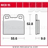 Plaquettes de frein Avant ~ BMW R45 450 248 1978-1980 ~ TRW Lucas MCB 95