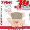 Plaquettes de frein Arrière ~ Benelli BX 450 Cross 2007+ ~ TRW Lucas MCB 672 SI
