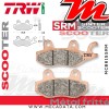 Plaquettes de frein Avant Gauche ~ Benelli 250 Caffe Nero 2008+ ~ TRW Lucas MCB 615 SRM