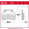 Plaquettes de frein Avant ~ Benelli 50 X 49 2007+ ~ TRW Lucas MCB 694