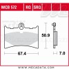 Plaquettes de frein Avant ~ Benelli 50 Spring 1992-1995 ~ TRW Lucas MCB 572