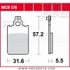 Plaquettes de frein Avant ~ Benelli 50 KR 1986+ ~ TRW Lucas MCB 578