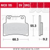 Plaquettes de frein Avant ~ Aprilia SMV 1200 Dorsoduro ATC/ABS TV 2011+ ~ TRW Lucas MCB 785