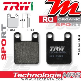 Plaquettes de frein Avant ~ Aprilia TXR 312 M 1988+ ~ TRW Lucas MCB 535 RQ