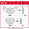 Plaquettes de frein Arrière ~ Aprilia RX 125 1992-1999 ~ TRW Lucas MCB 628