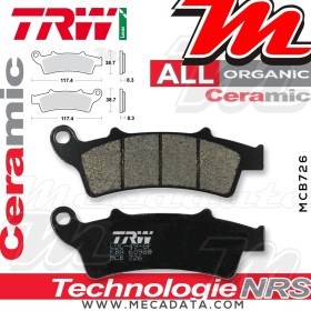 Plaquettes de frein Avant ~ Aprilia 125 Atlantic i.e. 2012+ ~ TRW Lucas MCB 726