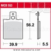 Plaquettes de frein Avant ~ KTM 50 GXE ~ TRW Lucas MCB 553