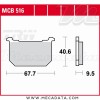Plaquettes de frein Arrière ~ Kawasaki Z 750 L KZ750E 1981-1982 ~ TRW Lucas MCB 516