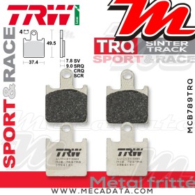 Plaquettes de frein Avant ~ Kawasaki ZX-6R 600 Ninja ZX600P 2007-2008 ~ TRW Lucas MCB 789 TRQ