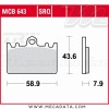 Plaquettes de frein Avant ~ Kawasaki ZXR 400 ZX400L 1991-2003 ~ TRW Lucas MCB 643