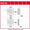 Plaquettes de frein Avant ~ Kawasaki Z 400 B1/B2 K4B 1978-1980 ~ TRW Lucas MCB 506
