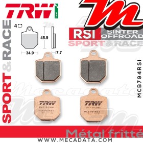 Plaquettes de frein Avant ~ Husaberg FS 570 2009-2011 ~ TRW Lucas MCB 794 RSI