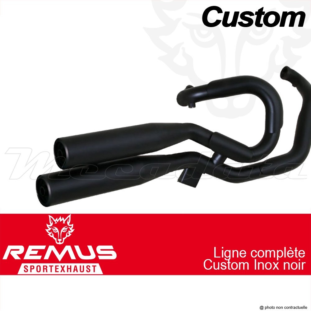 Ligne complète Pot échappement Remus Custom Harley-Davidson VRSC VR1