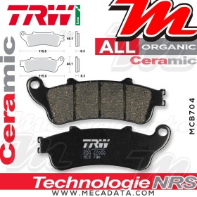 Plaquettes de frein Avant ~ Honda STX 1300 A Pan European ABS SC51 2002-2007 ~ TRW Lucas MCB 704
