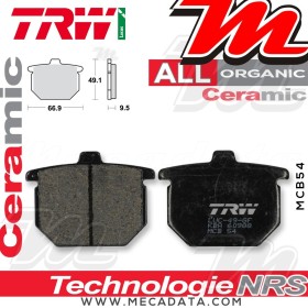 Plaquettes de frein Avant ~ Honda GL 1000 GL1, GL2 1981+ ~ TRW Lucas MCB 54