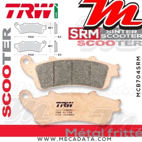 Plaquettes de frein Avant ~ Honda FJS 600 D Silver Wing PF01 2001-2009 ~ TRW Lucas MCB 704 SRM