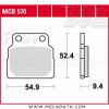 Plaquettes de frein Avant ~ Honda CB 450 N PC14 1986+ ~ TRW Lucas MCB 570