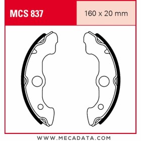 Mâchoires de frein Avant ~ Honda TRX 400 FA, Fourtrax 2004-2007 ~ TRW Lucas MCS 837