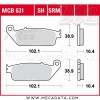 Plaquettes de frein Arrière ~ Honda SW-T 400 A Silverwing ABS NF03 2009-2012 ~ TRW Lucas MCB 631